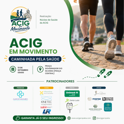 Acig Em Movimento – Caminhada Pela SaÚde 3 Km